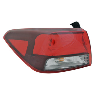 Replace® - Driver Side Outer Replacement Tail Light (CAPA Certified)