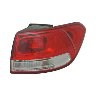 Replace® - Passenger Side Outer Replacement Tail Light (CAPA Certified)