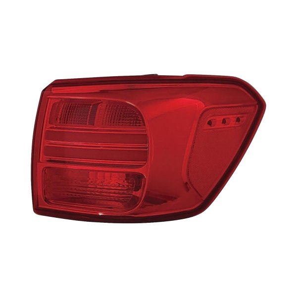 Replace® - Passenger Side Outer Replacement Tail Light, Kia Sedona