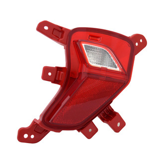 Replace® - Black Factory Tail Lights