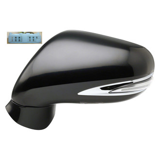 Replace® - Driver Side Power View Mirror (Heated, Foldaway) (Standard Line)