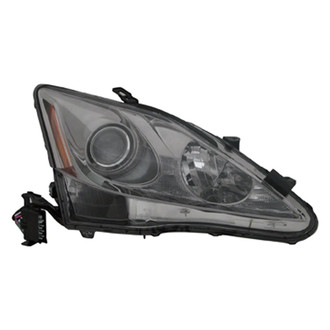 Replace® - Passenger Side Replacement Headlight Lens and Housing (CAPA Certified)