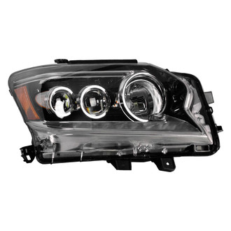 Replace® - Passenger Side Replacement Headlight Lens and Housing (CAPA Certified)