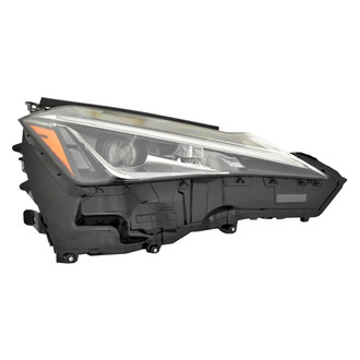 Replace® - Passenger Side Replacement Headlight (CAPA Certified)