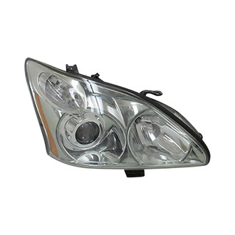 Replace® - Remanufactured OE Passenger Side Replacement Headlight Lens and Housing