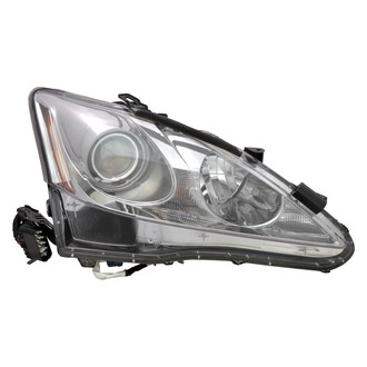 Replace® - Passenger Side Replacement Headlight Lens and Housing (CAPA Certified)