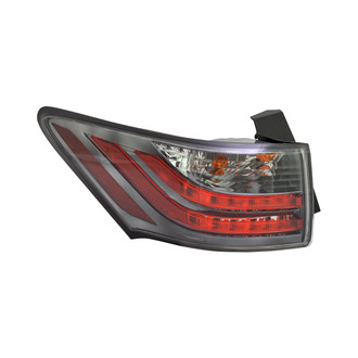 Replace® - Driver Side Outer Replacement Tail Light (CAPA Certified)