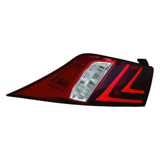 Replace® - Driver Side Outer Replacement Tail Light Lens and Housing (CAPA Certified)