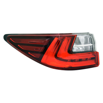 Replace® - Driver Side Outer Replacement Tail Light (CAPA Certified)