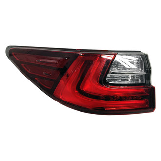 Replace® - Driver Side Outer Replacement Tail Light (CAPA Certified)