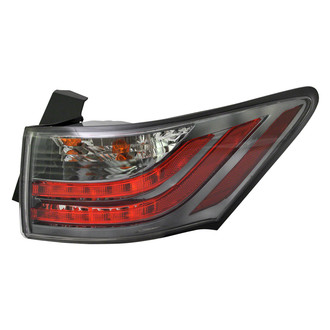 Replace® - Passenger Side Outer Replacement Tail Light (CAPA Certified)