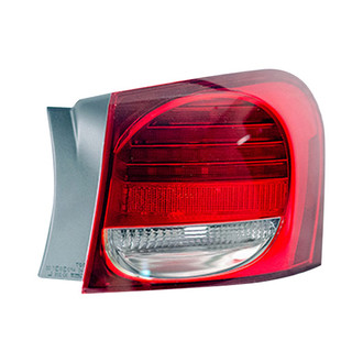 Replace® - Remanufactured OE Passenger Side Outer Replacement Tail Light Lens and Housing