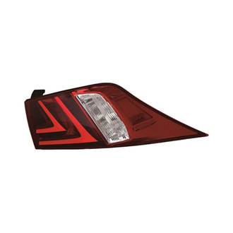 Replace® - Passenger Side Outer Replacement Tail Light Lens and Housing (CAPA Certified)