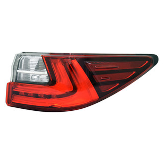 Replace® - Passenger Side Outer Replacement Tail Light (CAPA Certified)