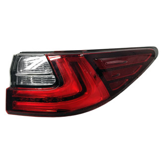 Replace® - Passenger Side Outer Replacement Tail Light (CAPA Certified)