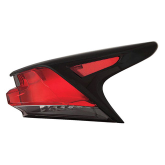 Replace® - Passenger Side Outer Replacement Tail Light (CAPA Certified)