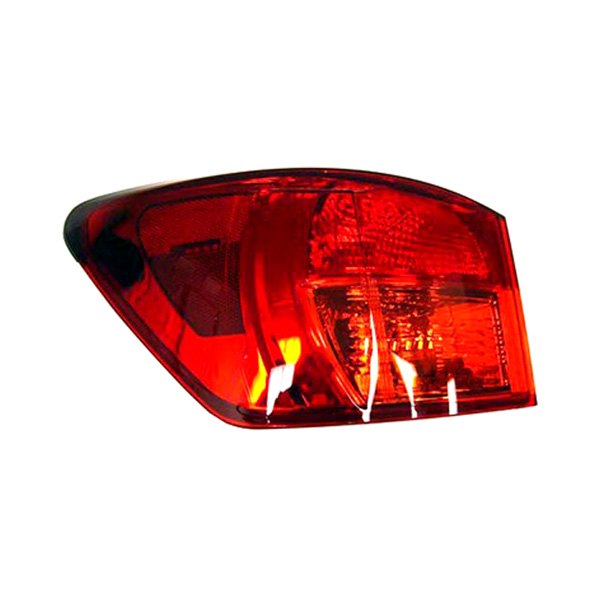 Replace® - Driver Side Outer Replacement Tail Light Lens and Housing (Remanufactured OE), Lexus IS