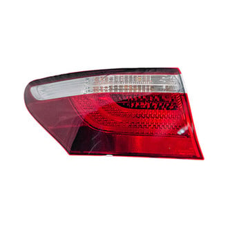 Replace® - Black Factory Tail Lights