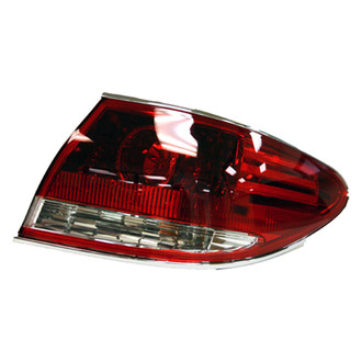 Replace® - Passenger Side Outer Replacement Tail Light Lens and Housing (Standard Line)