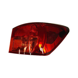 Replace® - Brand New OE Passenger Side Outer Replacement Tail Light Lens and Housing