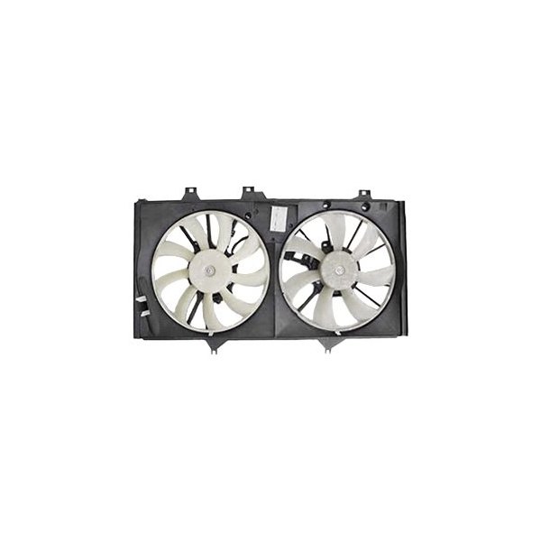 Replace® - Dual Radiator and Condenser Fan Assembly