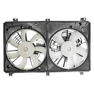 Replace® - Dual Radiator and Condenser Fan Assembly
