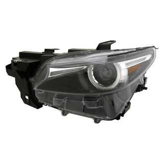 Replace® - Driver Side Replacement Headlight (CAPA Certified)