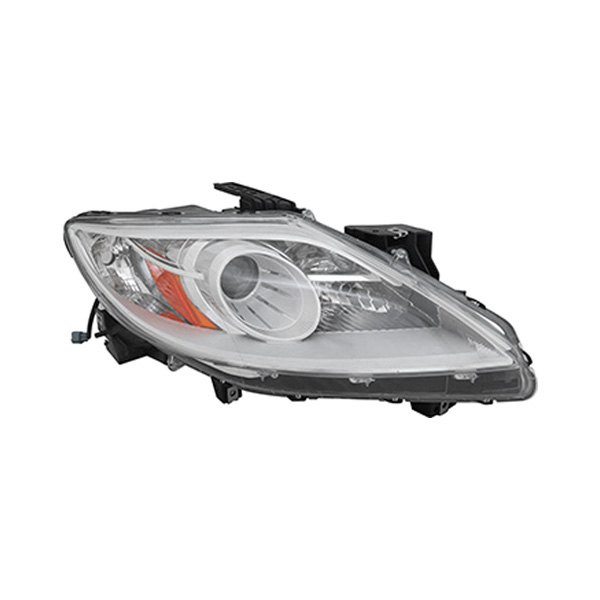 OE Replacement Mazda Mazda6 Passenger Side Headlight Assembly Composite Unknown Partslink Number MA2503125 