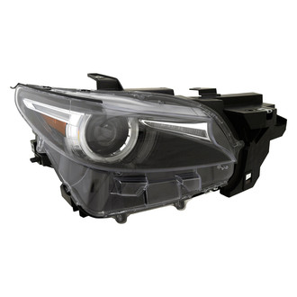 Replace® - Passenger Side Replacement Headlight (CAPA Certified)