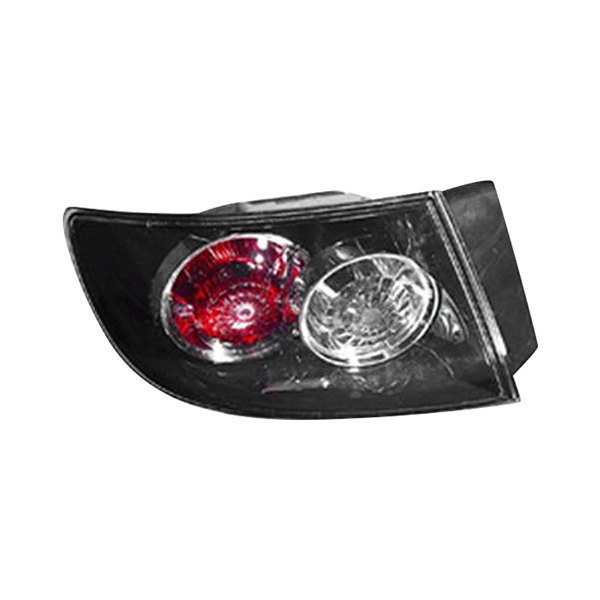 Replace® - Driver Side Outer Replacement Tail Light, Mazda 3