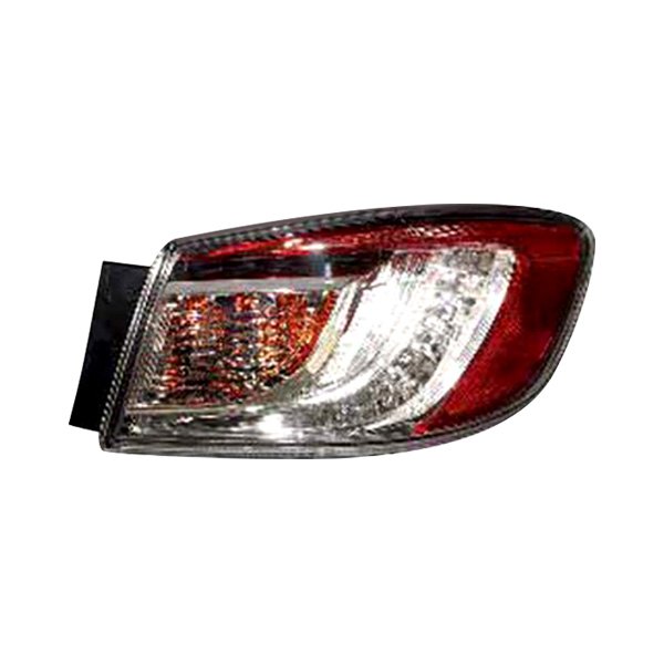 Replace® - Passenger Side Outer Replacement Tail Light (Remanufactured OE), Mazda 3