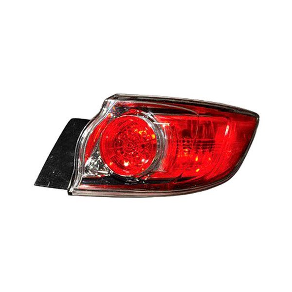 Replace® - Passenger Side Outer Replacement Tail Light, Mazda 3