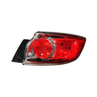 Replace® - Passenger Side Outer Replacement Tail Light (CAPA Certified)