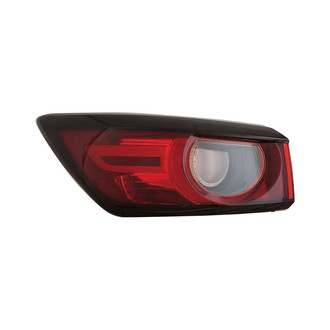 Replace® - Driver Side Outer Replacement Tail Light (CAPA Certified)