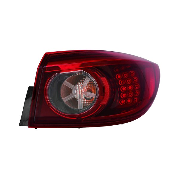 Replace® - Passenger Side Outer Replacement Tail Light (Brand New OE), Mazda 3