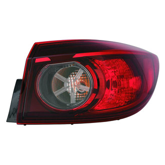 Replace® - Passenger Side Outer Replacement Tail Light (CAPA Certified)