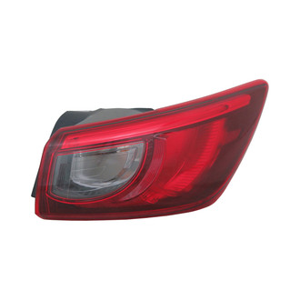 Replace® - Passenger Side Outer Replacement Tail Light (CAPA Certified)