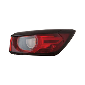 Replace® - Passenger Side Outer Replacement Tail Light (CAPA Certified)