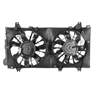 Replace® - Dual Radiator and Condenser Fan Assembly