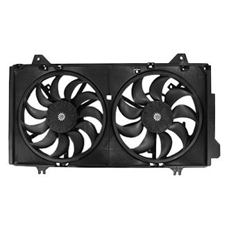 Replace® - Dual Radiator and Condenser Fan Assembly