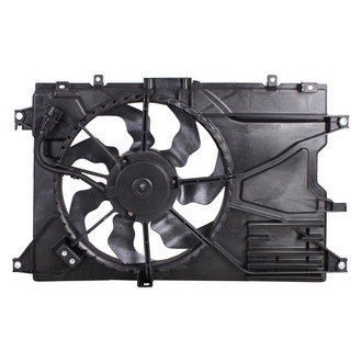 Replace® - Dual Radiator and Condenser Fan Assembly