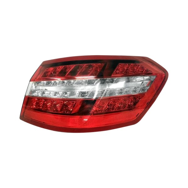 Replace® - Passenger Side Outer Replacement Tail Light Lens and Housing (Remanufactured OE), Mercedes E Class