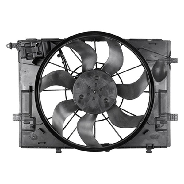 Replace® - Dual Radiator and Condenser Fan Assembly