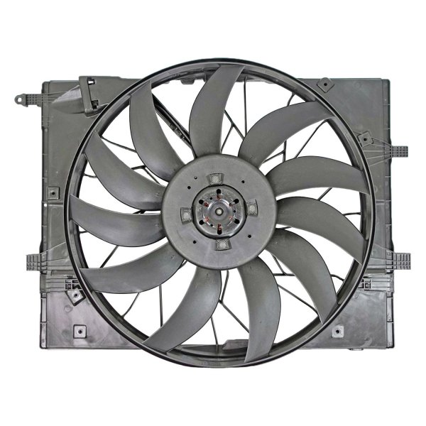 Replace® - Radiator and Condenser Fan Assembly with One Big Fan