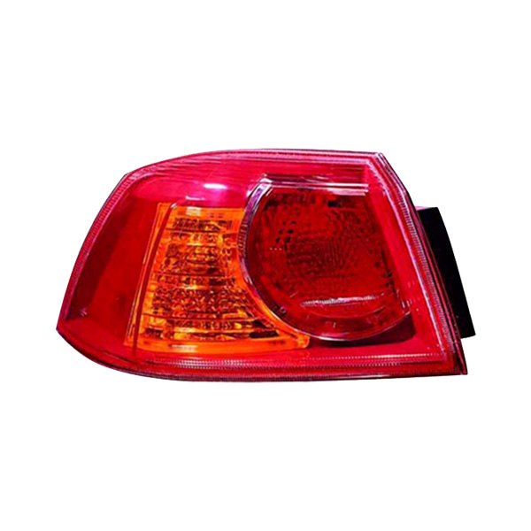 Replace® - Driver Side Outer Replacement Tail Light, Mitsubishi Lancer