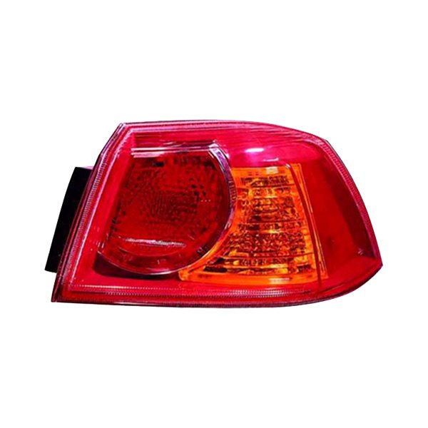 Replace® - Passenger Side Outer Replacement Tail Light, Mitsubishi Lancer