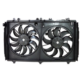 Replace® - Dual Radiator and Condenser Fan Assembly