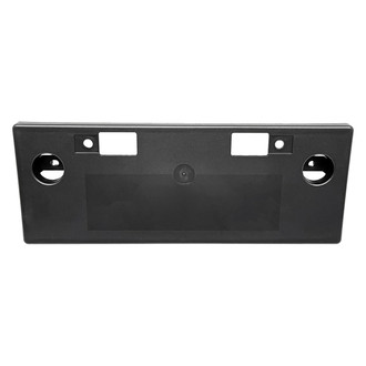 Replace® - Textured Black Front License Plate Bracket with Mounting Hardware