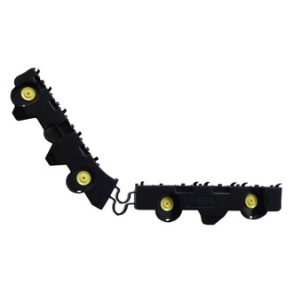 Replace® - Rear Outer Passenger Side Bumper Cover Bracket (CAPA Certified)