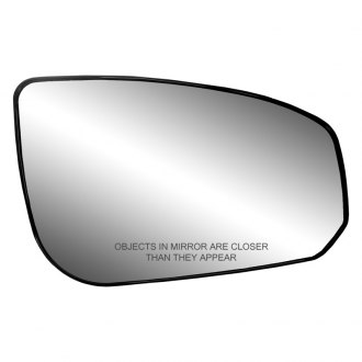 Fit System 30194 Passenger Side Heated Replacement Mirror Glass with Backing Plate